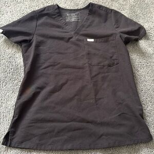 Figs Black Technical Collection Top small